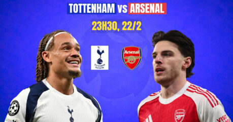Kèo hôm nay Tottenham vs Arsenal – 23h30 – Ngày 22/02/2026 – Vòng 27 Ngoại Hạng Anh