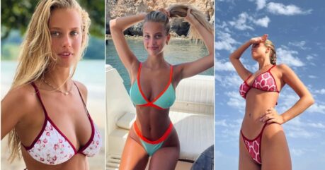 Magui Corceiro gây chú ý vì hở bạo